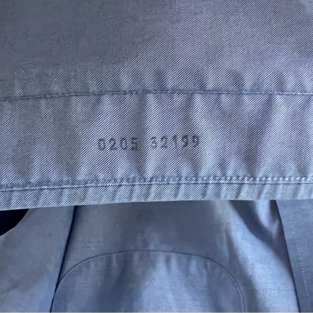 Brooks Brothers Vintage Early 2000s Blue Traditional Fit Non Iron OCBD 17 1/2-33 - Picture 4 of 8